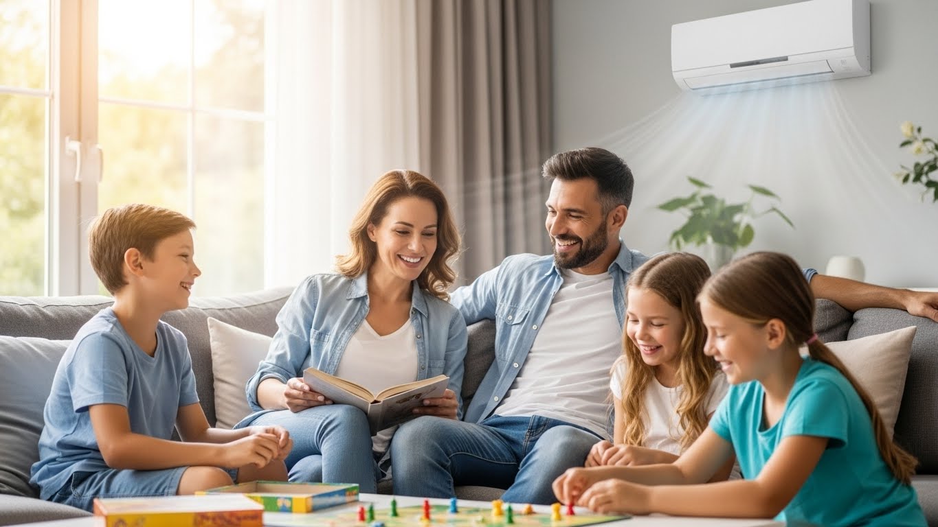 colocação de ar condicionado